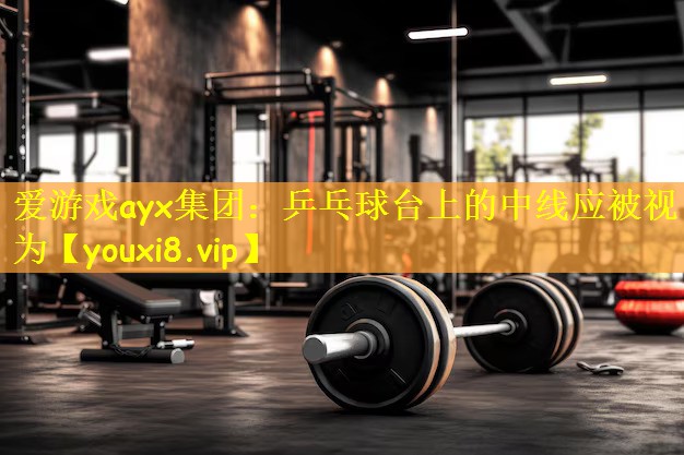 乒乓球台上的中线应被视为